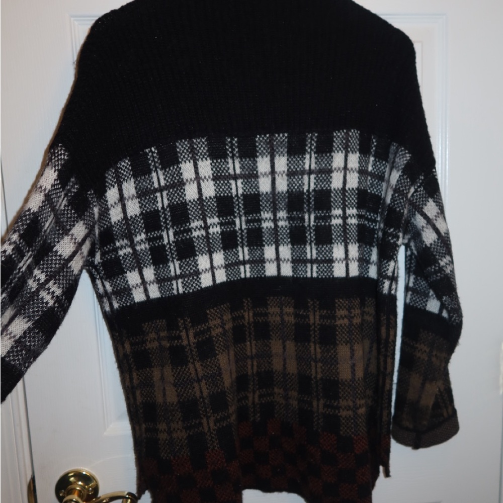 Silence + Noise Black Knit Sweater